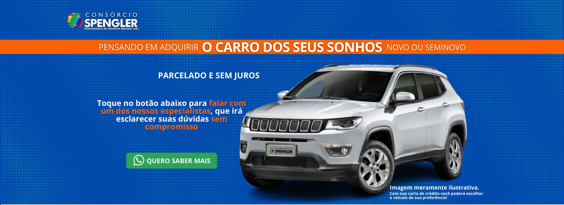 Pensando em comprar o carro dos seu sonhos? Parcele aqui, sem juros a compra do seu carro novo ou a compra do seu carro seminovo.