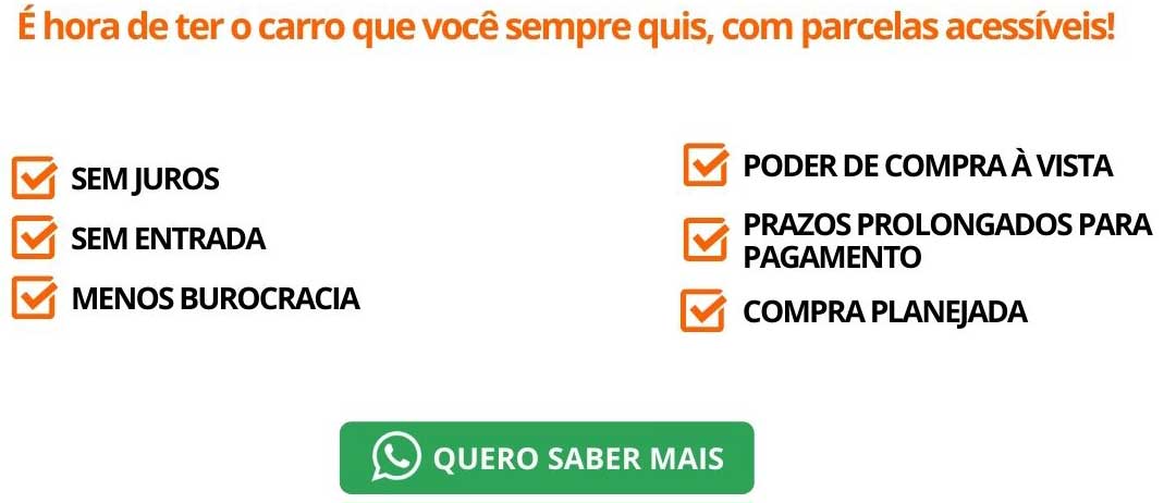 Clique aqui para com um de nossos especialistas, que irá esclarecer suas dúvidas de como comprar carro sem juros. Entre em contato agora, é sem compromisso!